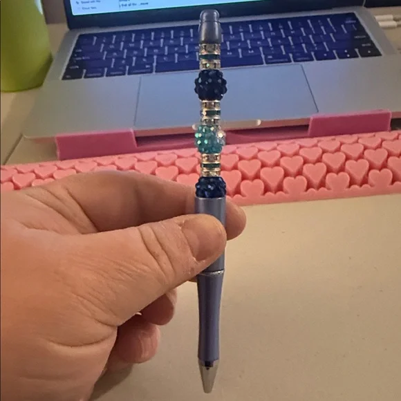 Bejeweled Refillable Ballpoint Orn - Picture 3 of 4